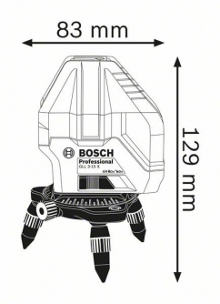 Купить Лазерный уровень BOSCH GLL 3-15X     0.601.063.M00 фото №2